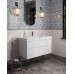 Тумба под раковину Kerama Marazzi CUBO подвесная с ящиками 100, белая глянцевая