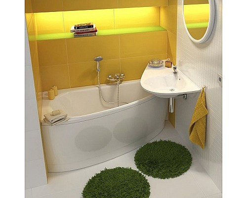 Умывальник Ravak AVOCADO XJ1L1100000 Левый белый с отвеpстием