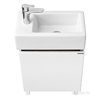 Тумба под раковину Эклипс М подвесная эбони светлый левая Aquaton 1A172801EK49L