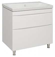 Тумба под раковину Runo Афина 80 00-00001170 Белая