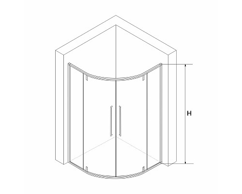Душевой уголок RGW SV-53 100х100