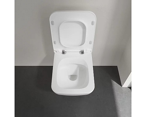 Унитаз Villeroy&Boch Venticello 4611RSR1 подвесной с сиденьем Микролифт