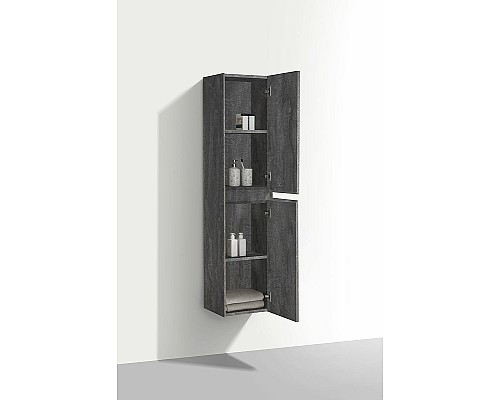 Шкаф пенал Vincea Chiara/Luka 35 VSC-2CL150GS подвесной G.Stone Шкаф пенал Vincea Chiara/Luka 35 VSC-2CL150GS подвесной G.Stone