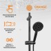 Душевая система Orange Mia Черная