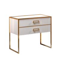 Тумба Armadi Art Monaco 100см h74см белая глянец золото под раковину чашу