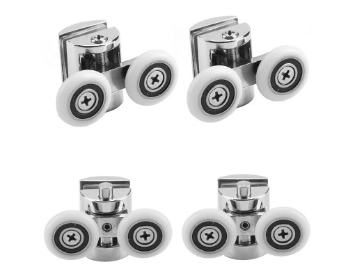 Душевая дверь в нишу Orange E02-130TCR 130 профиль Хром стекло прозрачное