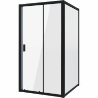 Душевой уголок Niagara Nova 130х70 NG-82-13AB-A70B профиль Черный стекло прозрачное