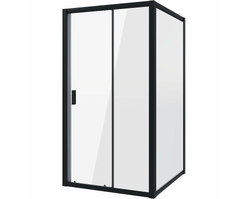 Душевой уголок Niagara Nova 130х70 NG-82-13AB-A70B профиль Черный стекло прозрачное