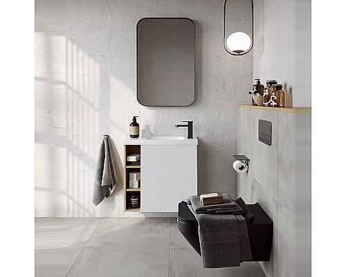 Корпус тумбы под раковину Aqwella Alba 60 R ALB0106RDD подвесной Дуб Давос