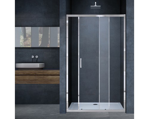 Душевая дверь Vincea Alpha 150 VDS-3AL150CL профиль Хром стекло прозрачное