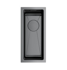 Кухонная мойка Omoikiri Taki 20-U,IF-GM 4973105 вороненая сталь