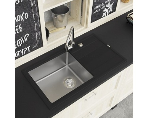 Кухонная мойка Florentina Комби-860 21.400.D0860.302 Антрацит