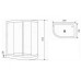 Душевая кабина Timo Comfort 120x85 с гидромассажем