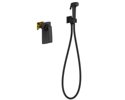 Гигиенический душ со смесителем Timo Helmi 4089/03SM Черный