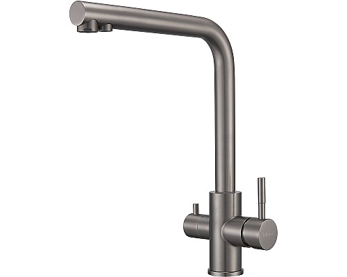 Смеситель для кухни Milacio Ultra MCU.553.GM Вороненая сталь
