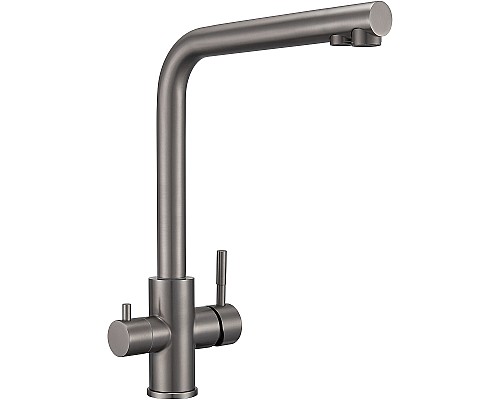 Смеситель для кухни Milacio Ultra MCU.553.GM Вороненая сталь