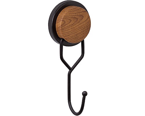 Крючок Fixsen Magic Wood FX-46005 Черный матовый