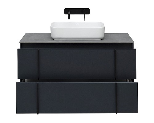 Тумба под раковину Allen Brau Reality 100 1.32007.AM подвесная Антрацит матовый