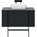 Тумба под раковину Allen Brau Reality 100 1.32007.AM подвесная Антрацит матовый