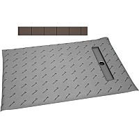 Душевая плита Radaway RadаDrain 99x79 5DLB1008A/5R055B с решеткой под плитку Basic