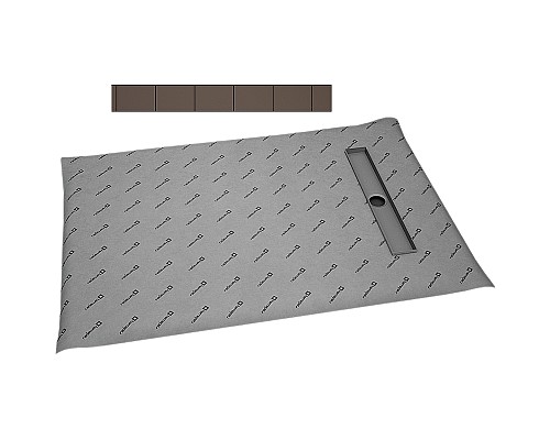Душевая плита Radaway RadаDrain 99x79 5DLB1008A/5R055B с решеткой под плитку Basic
