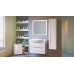Шкаф пенал Jorno Bella 33 подвесной Белый