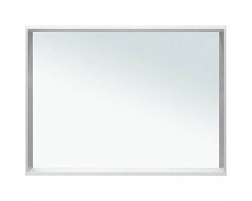 Зеркало Allen Brau Reality 100 1.32020.02 с подсветкой Серебро браш с сенсорным выключателем
