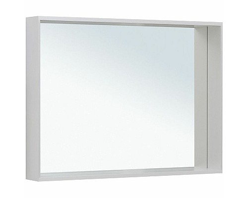 Зеркало Allen Brau Reality 100 1.32020.02 с подсветкой Серебро браш с сенсорным выключателем