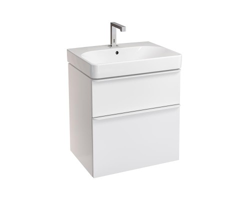 Тумба под раковину Geberit Smyle Square 500.352.00.1, 60 см, белый