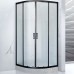 Душевой уголок Royal Bath HKD 90х90 профиль Черный стекло матовое