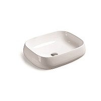 Раковина керамическая накладная SantiLine SL-1045