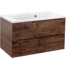 Тумба под раковину Vincea Mia 80 VMC-2MA800RW подвесная R.Wood