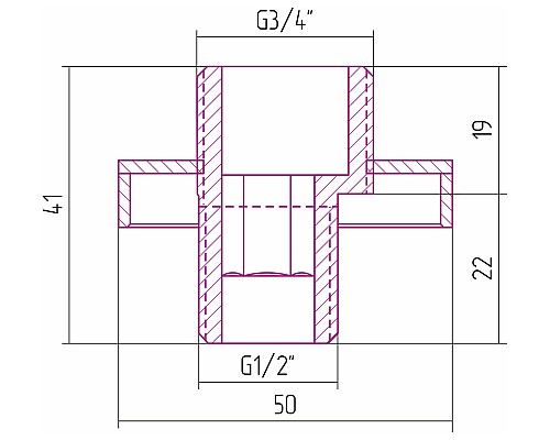 Отражатель с эксцентриком черный матовый Сунержа Tube 31-1507-0000