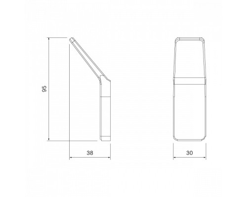 Крючок Iddis Slide SLIBS10i41 Черный
