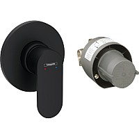 Смеситель для душа Hansgrohe Rebris S 72648670 Черный матовый