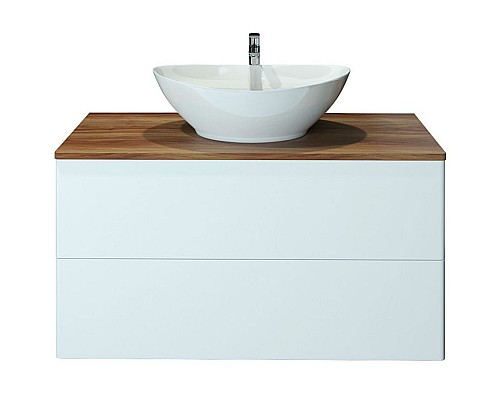 Тумба с раковиной Orange Otto 100 Ot-100TuWOOD+G56 Белая
