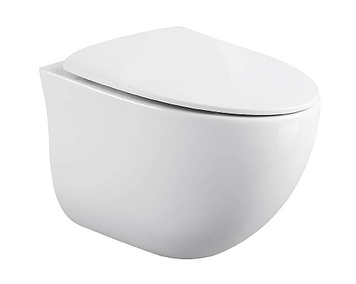 Унитаз Black&White Universe 751w00 подвесной с сиденьем Микролифт