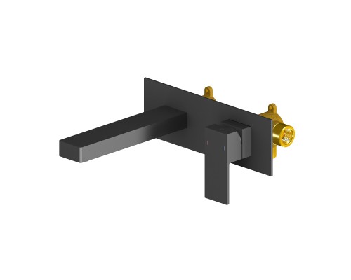 Смеситель для раковины встроенный Timo Selene 2071/03SM черный