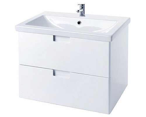Тумба под раковину Bellezza Пегас 90 4630415270017 подвесная Белая