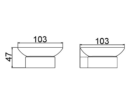 Мыльница Timo Selene 14022/03 черный