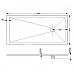 Душевой поддон из искусственного камня RGW Stone Tray ST-W 140х90 16152914-01 Белый