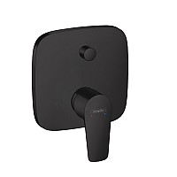 Смеситель для ванны Hansgrohe Talis E однорычажный черный матовый 71745670