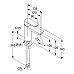 Однорычажный смеситель на умывальник Kludi Pure&Style 402920575