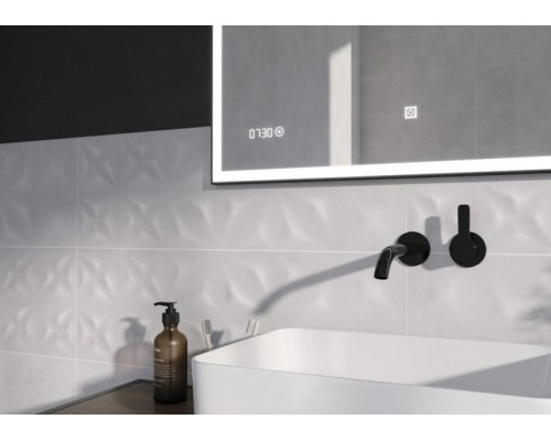 Зеркало Cersanit Led 011 Design 80 с подсветкой с часами