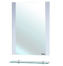 Зеркало Bellezza Рокко 60 4613709030016 с полкой Белое