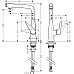 Смеситель для кухни Hansgrohe Talis Select M512-H300 73854000 Хром