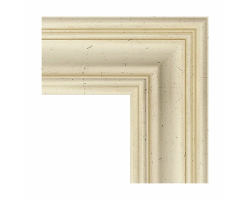 Зеркало Evoform Exclusive 79х59 BY 3393 с фацетом в багетной раме - Травленое серебро 99 мм