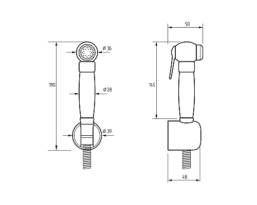 Гигиенический душ Migliore Karina 20097 Хром
