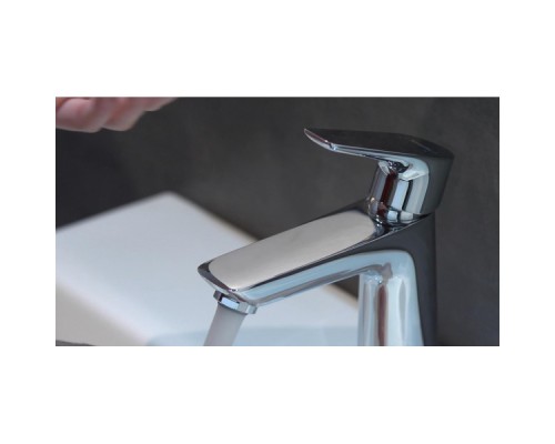 Смеситель для раковины Hansgrohe Talis E однорычажный бронза 71710140