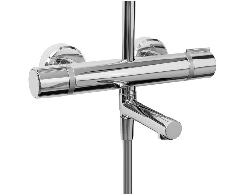 Душевая система Jacob Delafon Atom E26238-CP с термостатом Хром